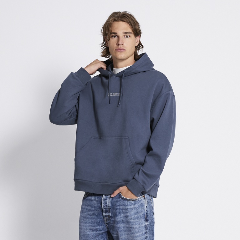 Printed hoodie "East 2.0" Dark green 2